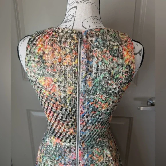 Alice + Olivia Varita Fit & Flare Metallic Dress - Picture 9 of 16